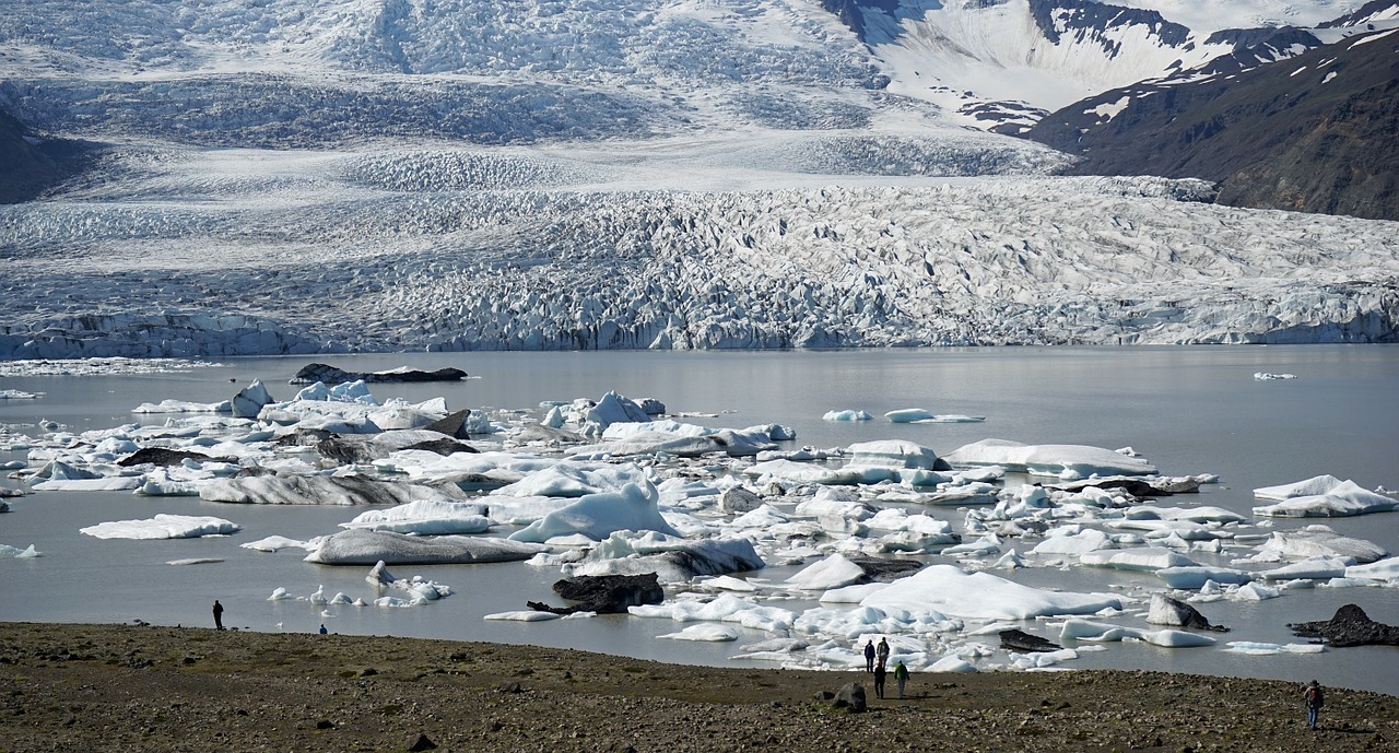 glacier vatnajökull iceland free photo