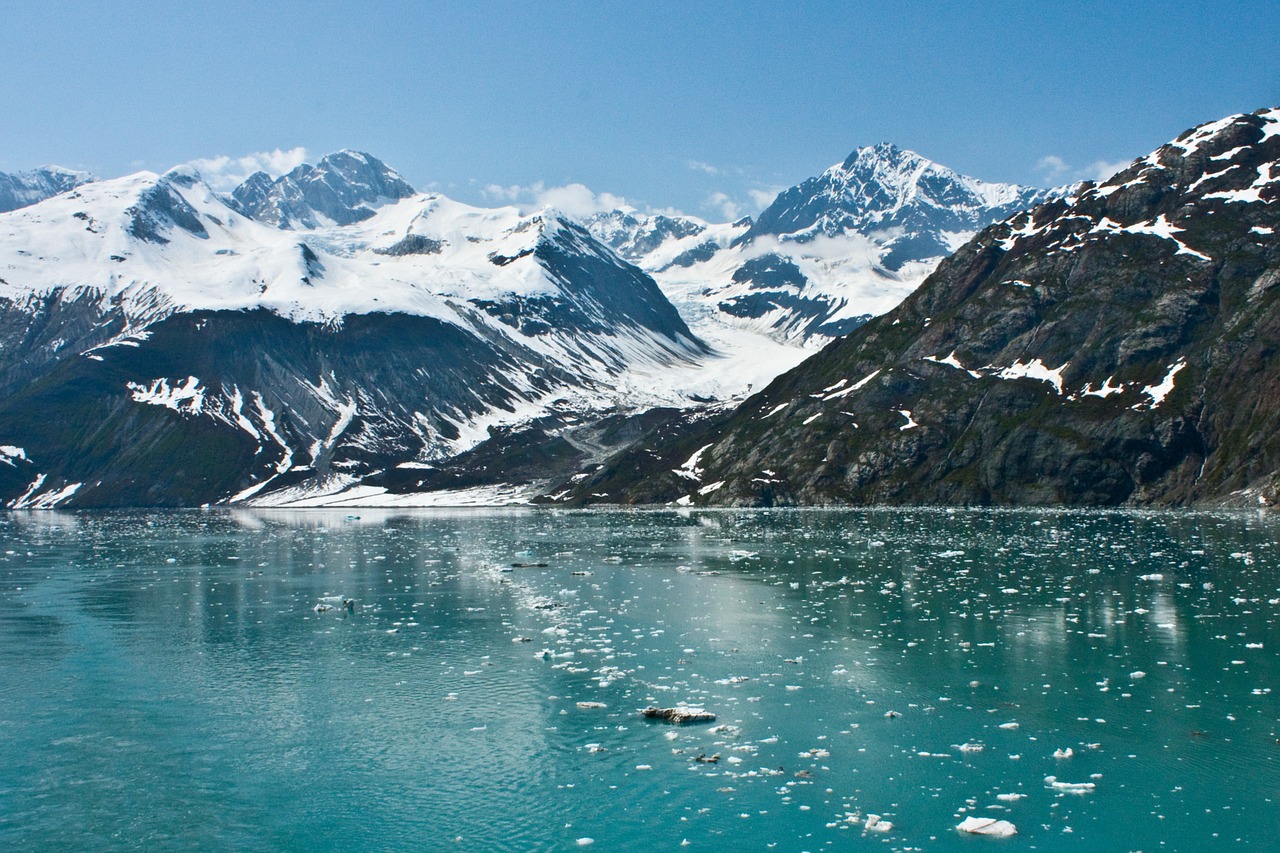 glacier bay alaska mountain free photo