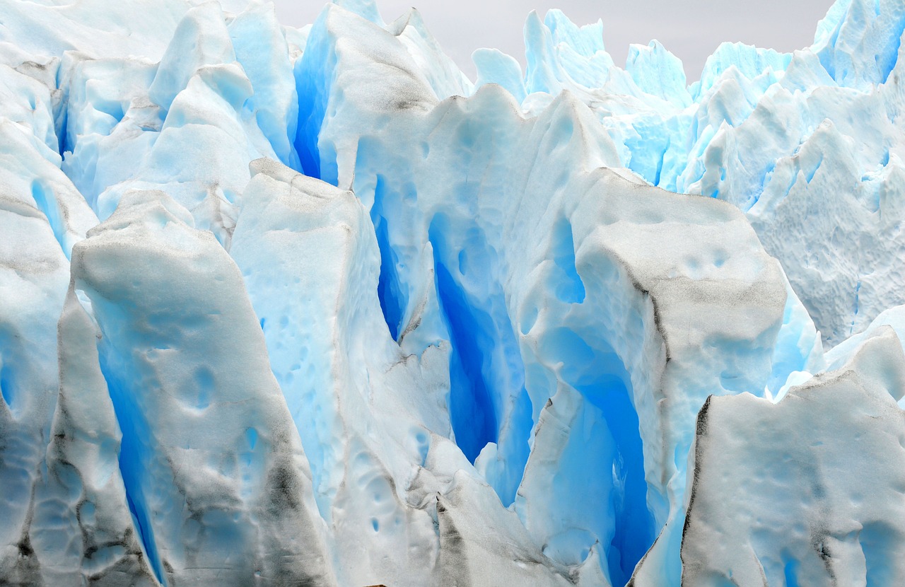 glaciers patagonia ice free photo