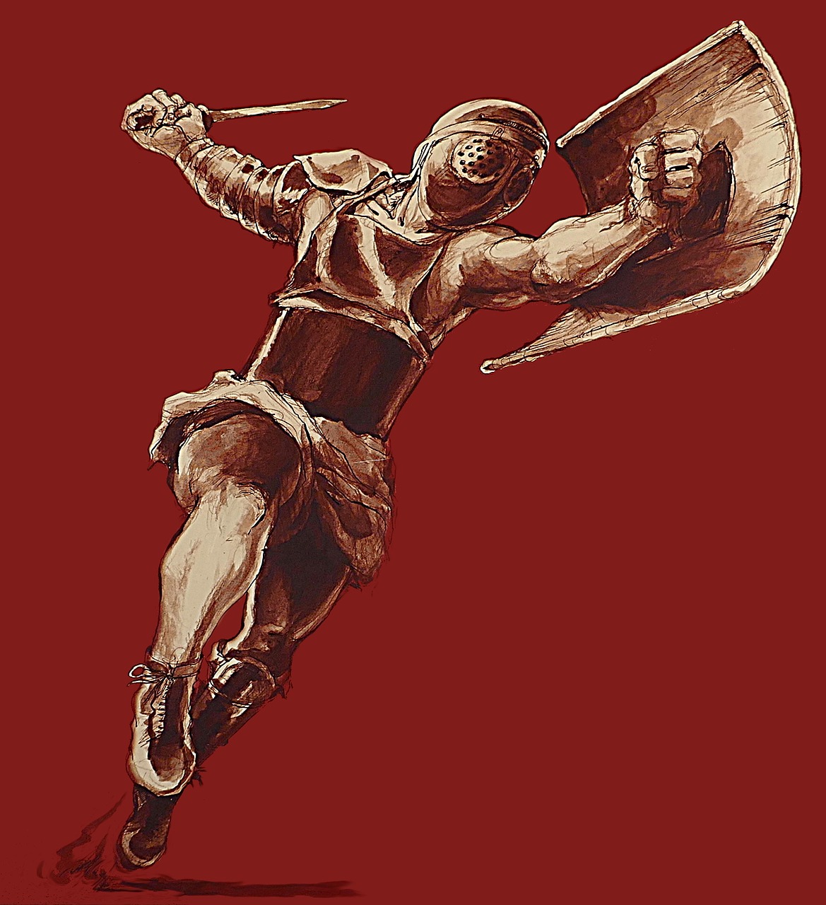 gladiator provocator antonin faure free photo