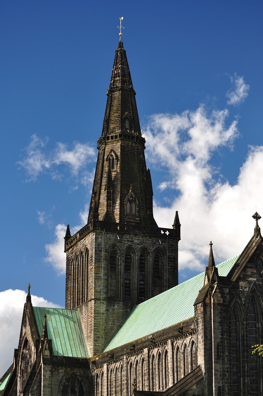 glasgow cathedral the cathedral church free photo