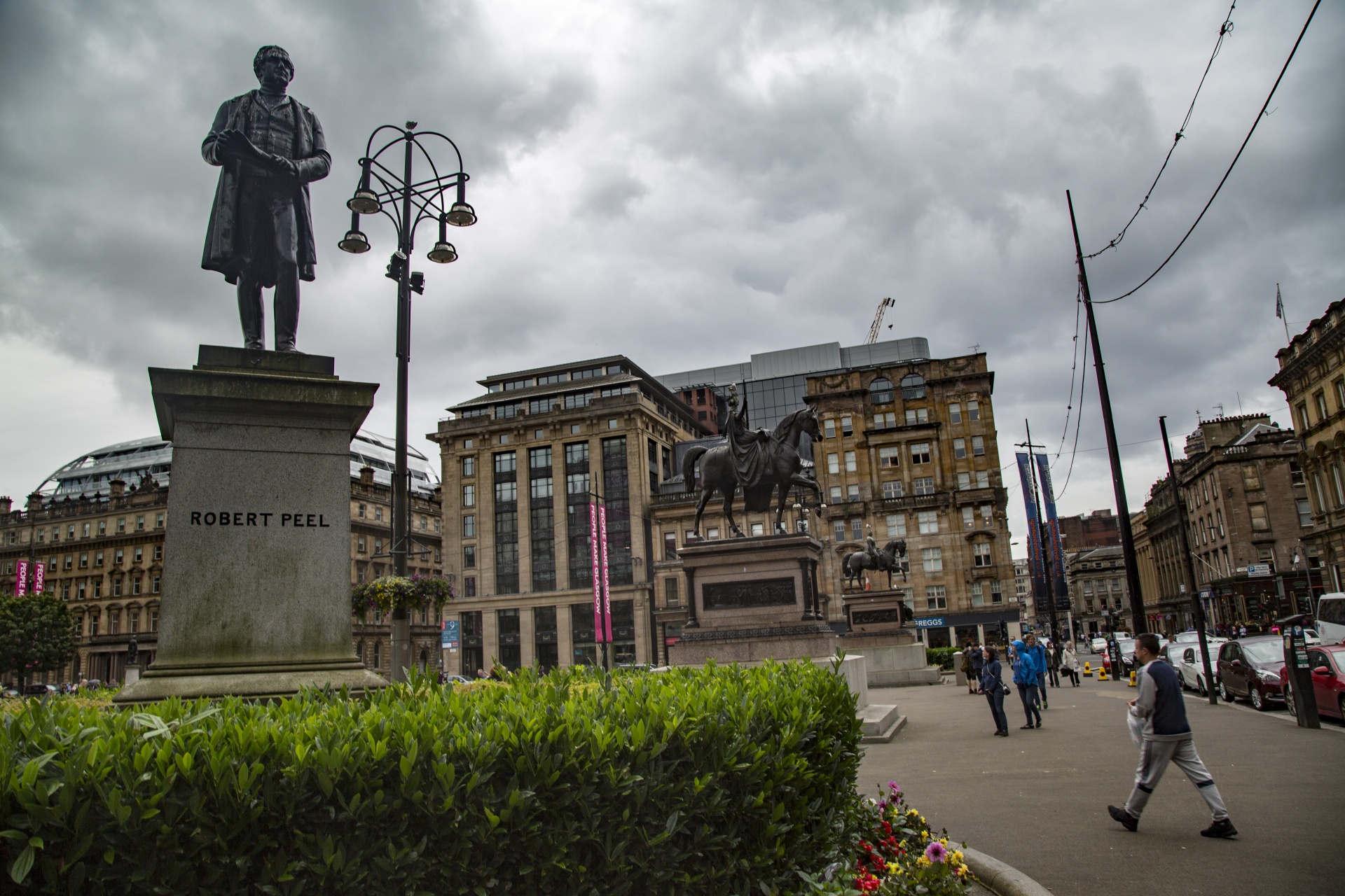 glasgow scotland street free photo