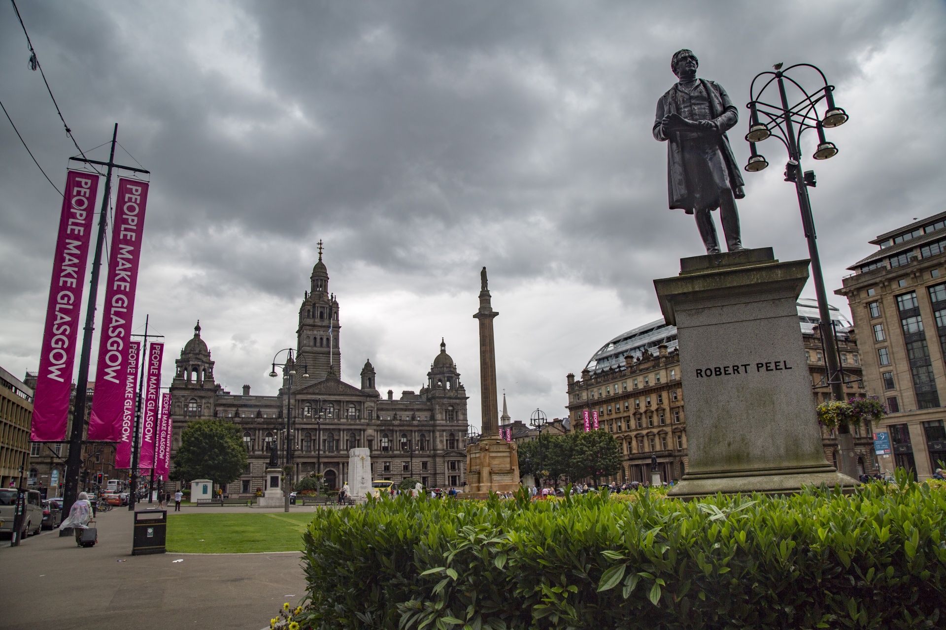 glasgow scotland street free photo