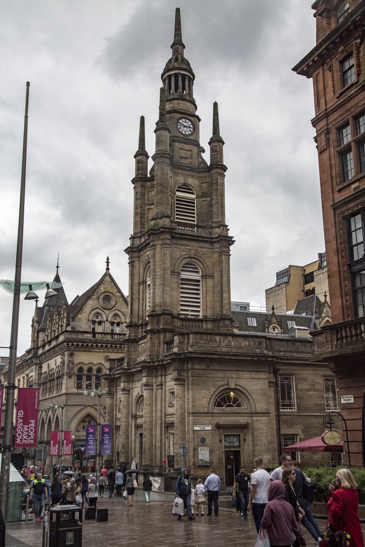 glasgow scotland street free photo