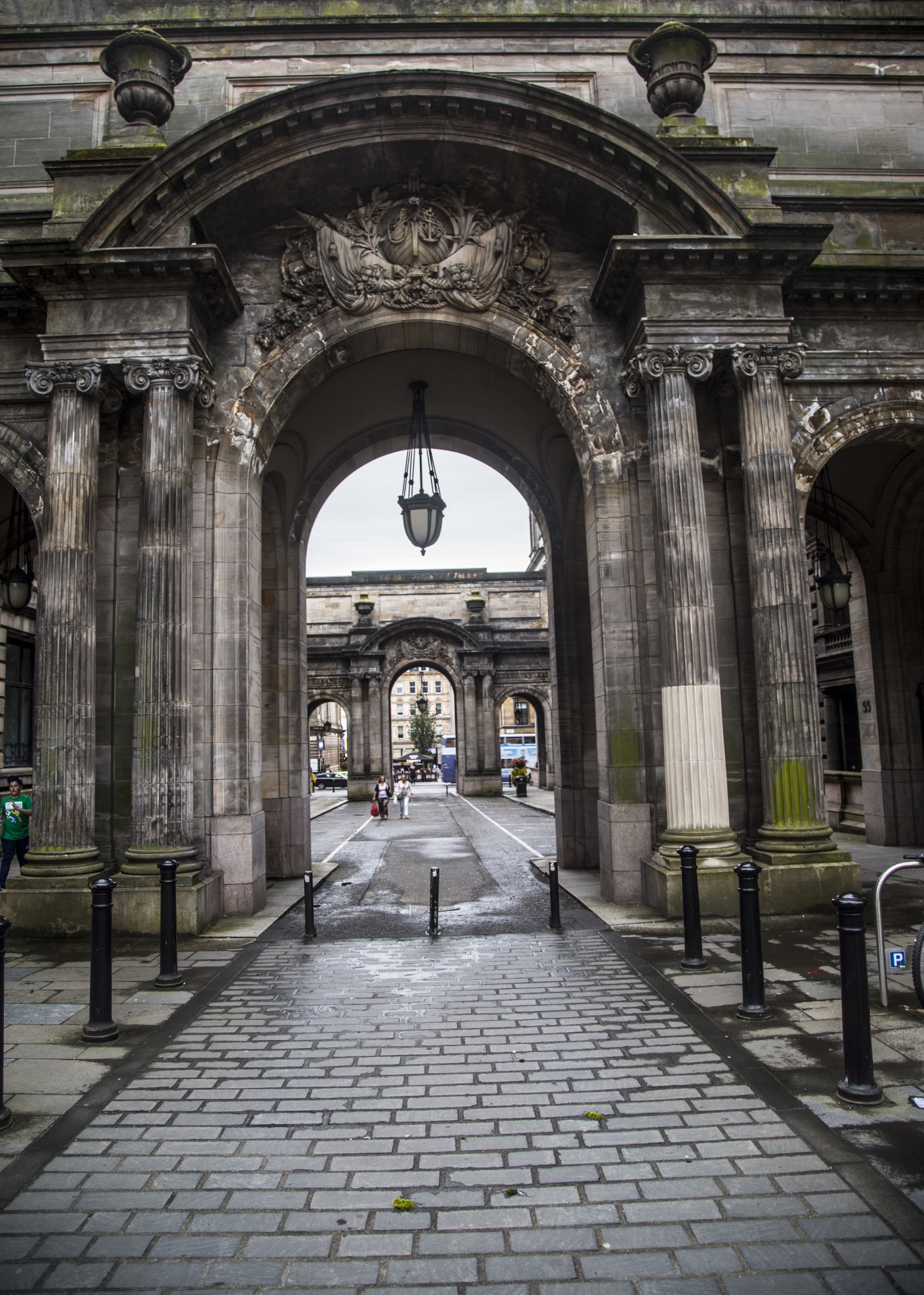 glasgow street destination free photo