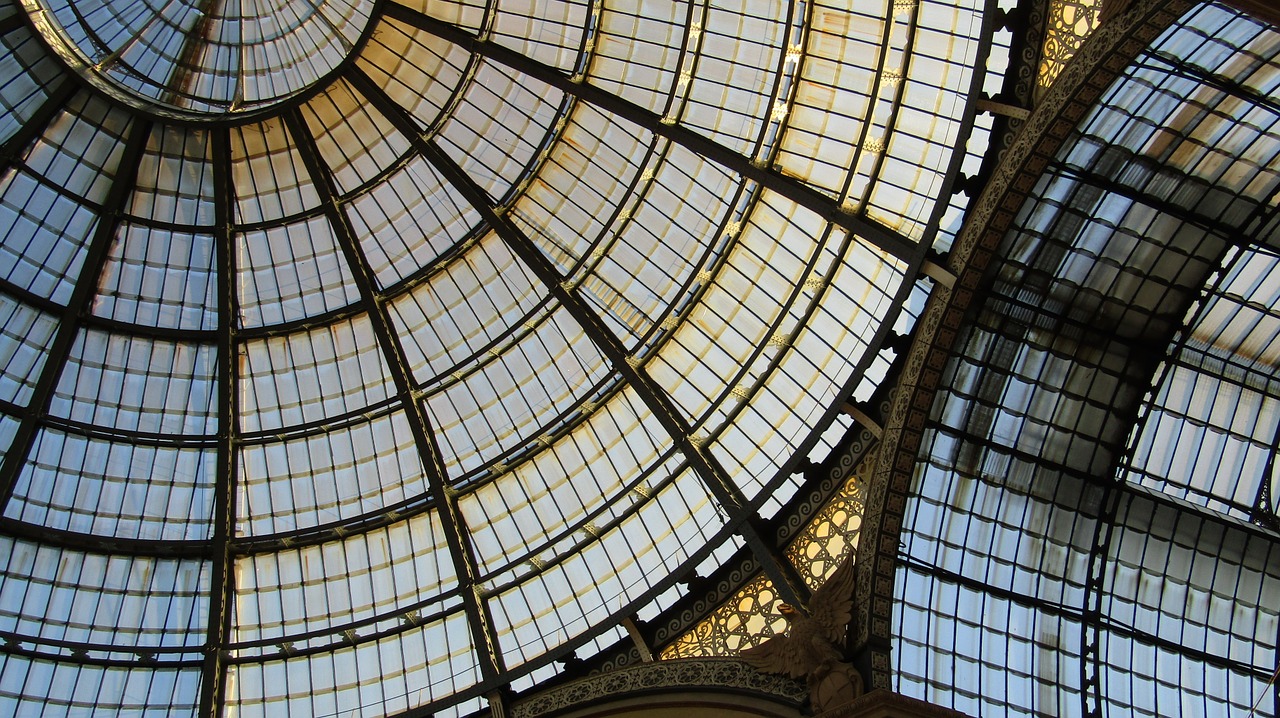 glass ceiling structure free photo