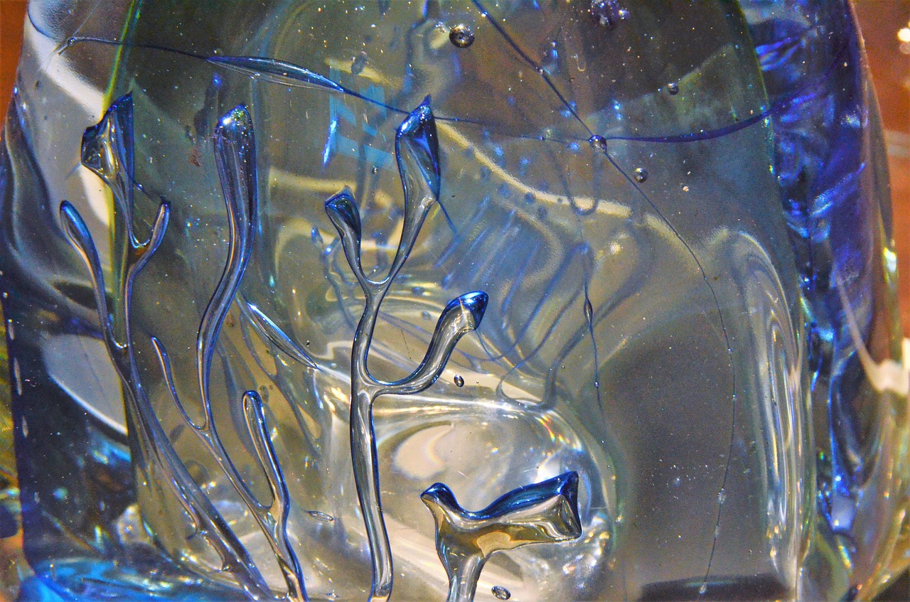 glass abstract decoration free photo