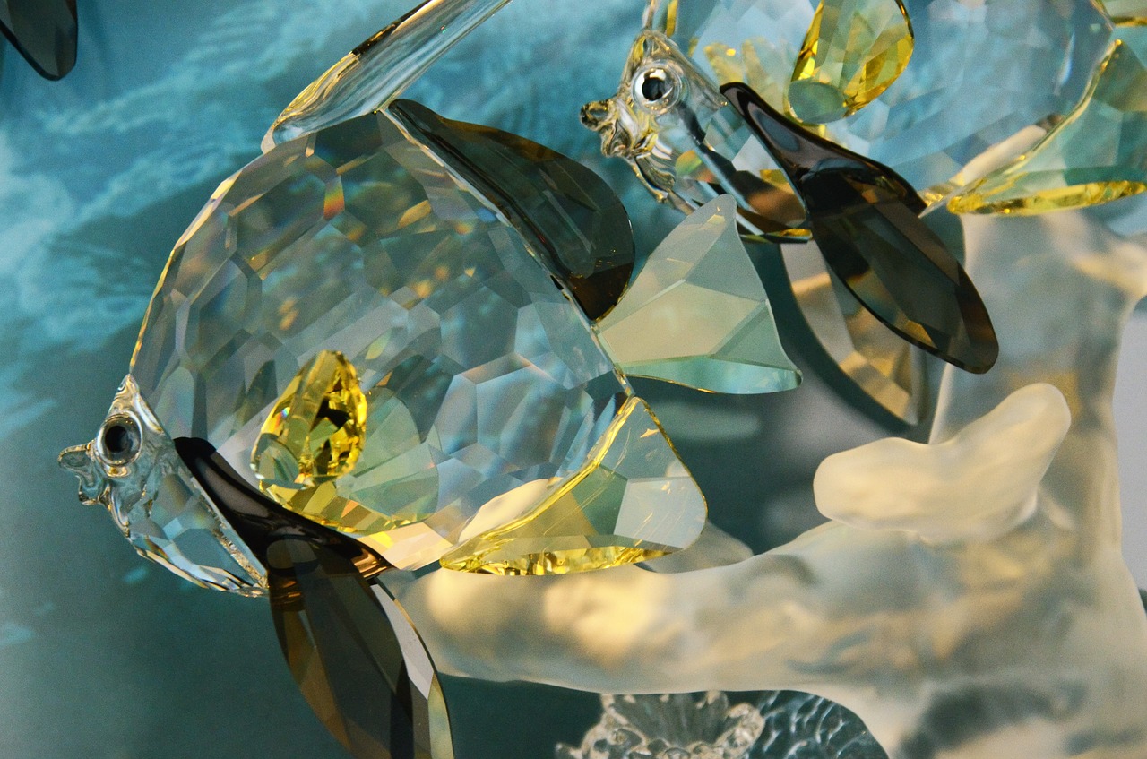 glass fish abstract free photo