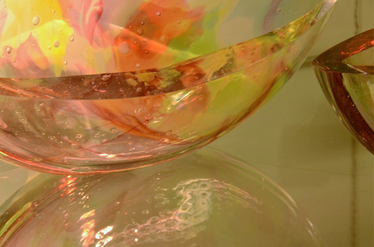 glass art abstract free photo