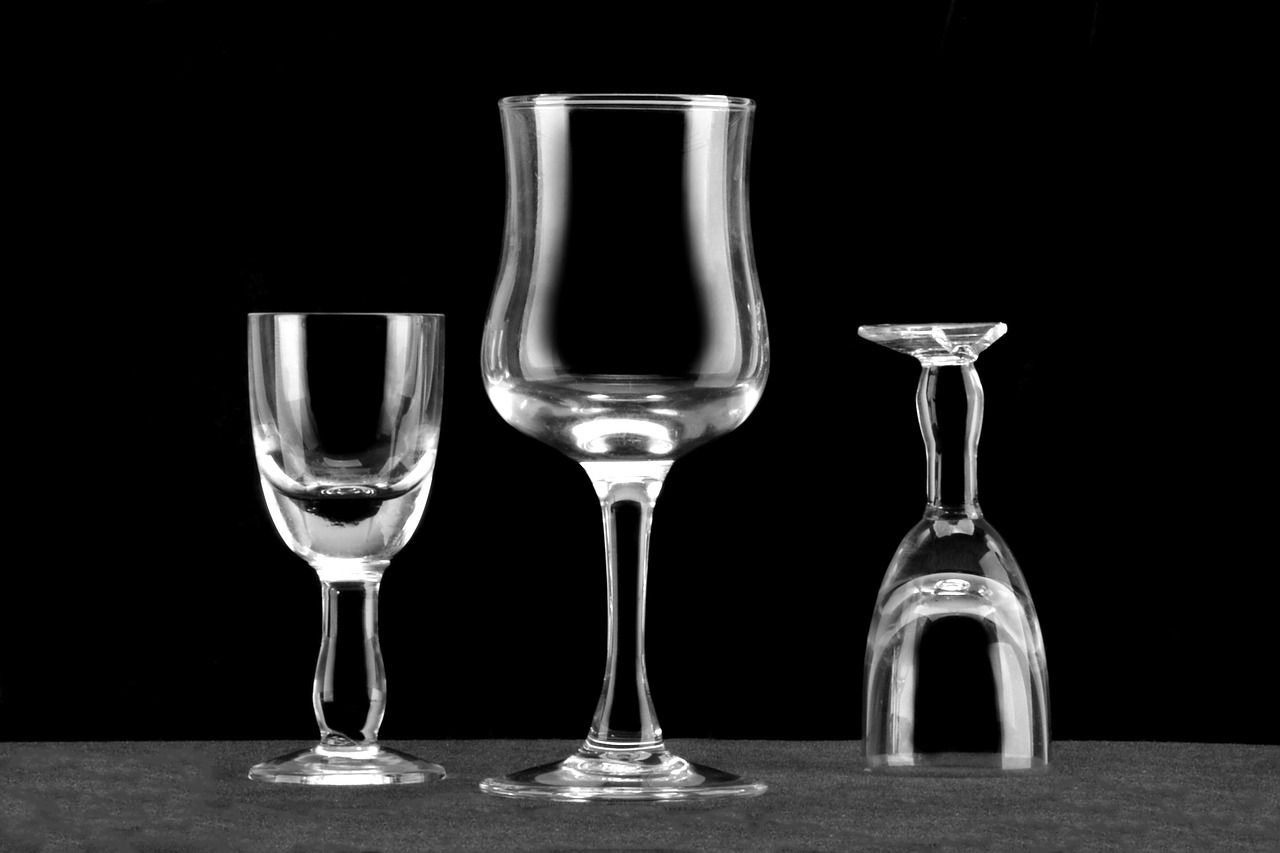 glass black background white stripes free photo