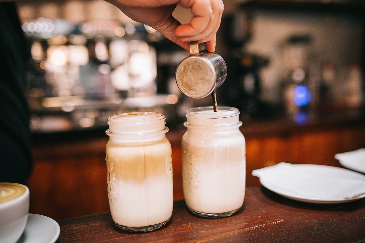 glass jar drink free photo