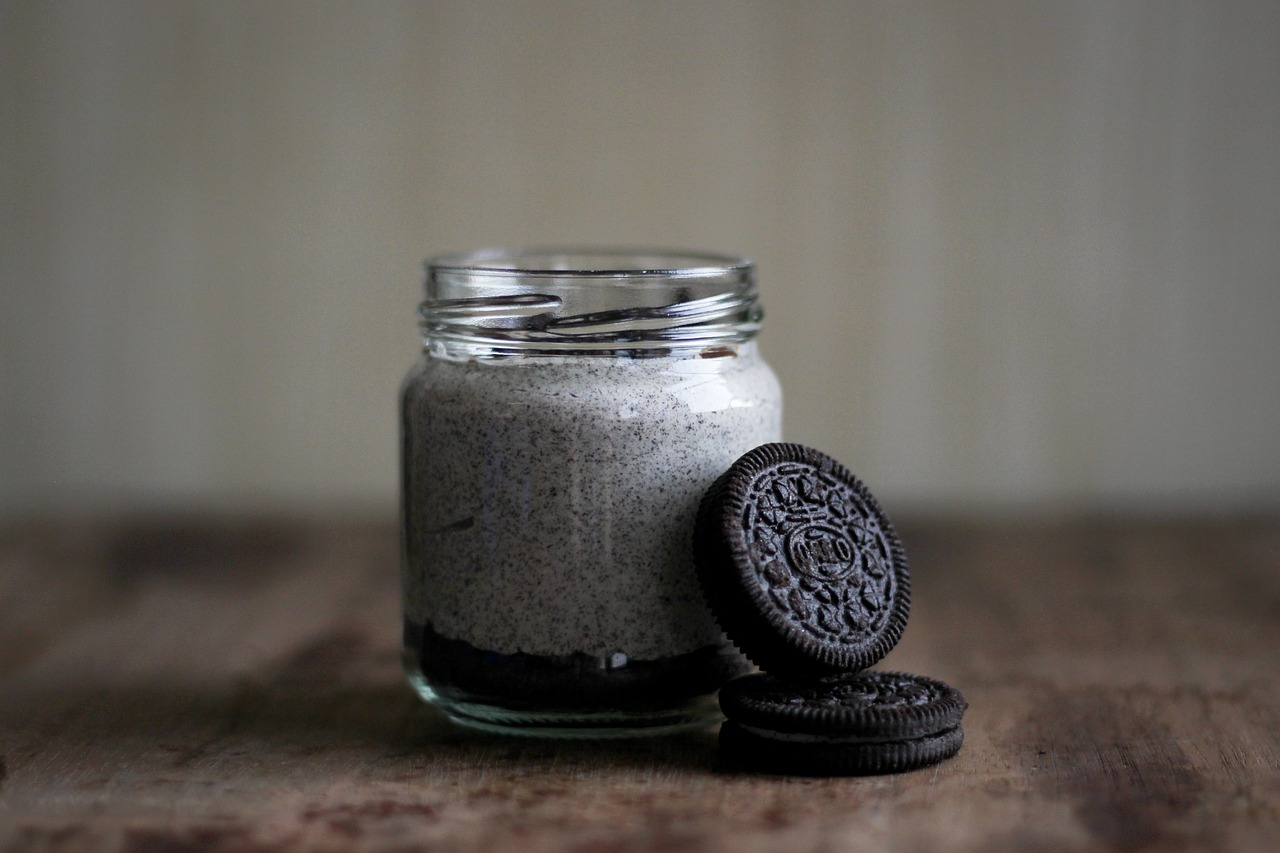 glass jar cookie free photo