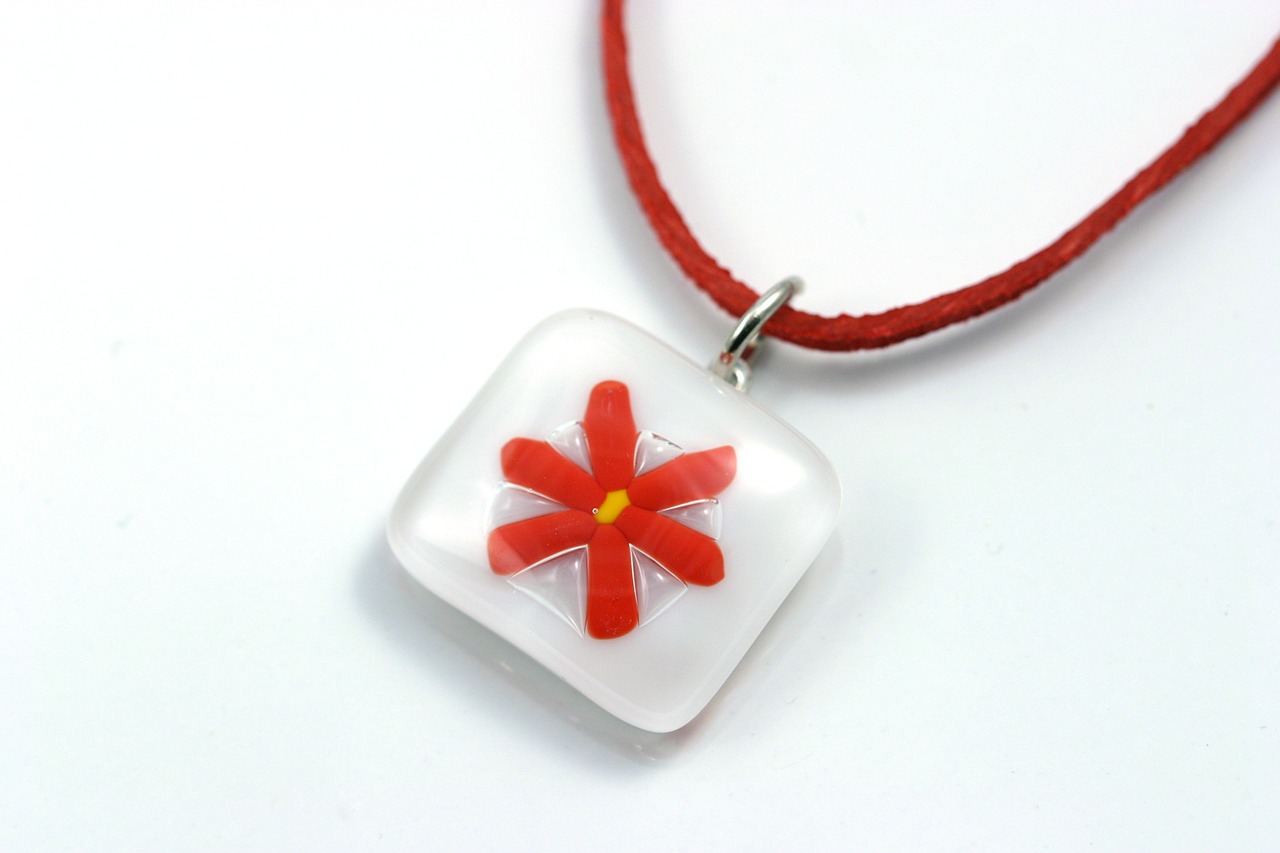 glass fused glass jewellery free photo