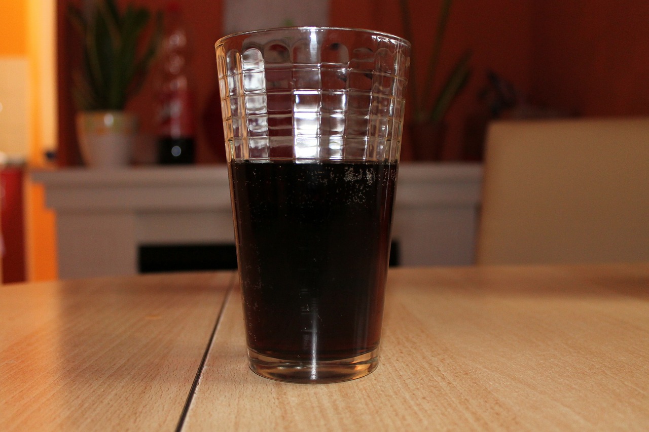 glass cola drink free photo