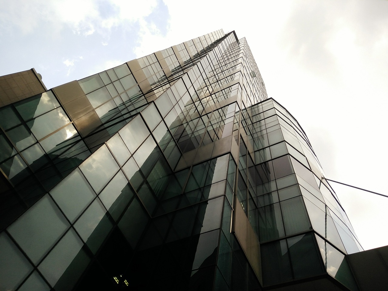 glass architecture modern free photo