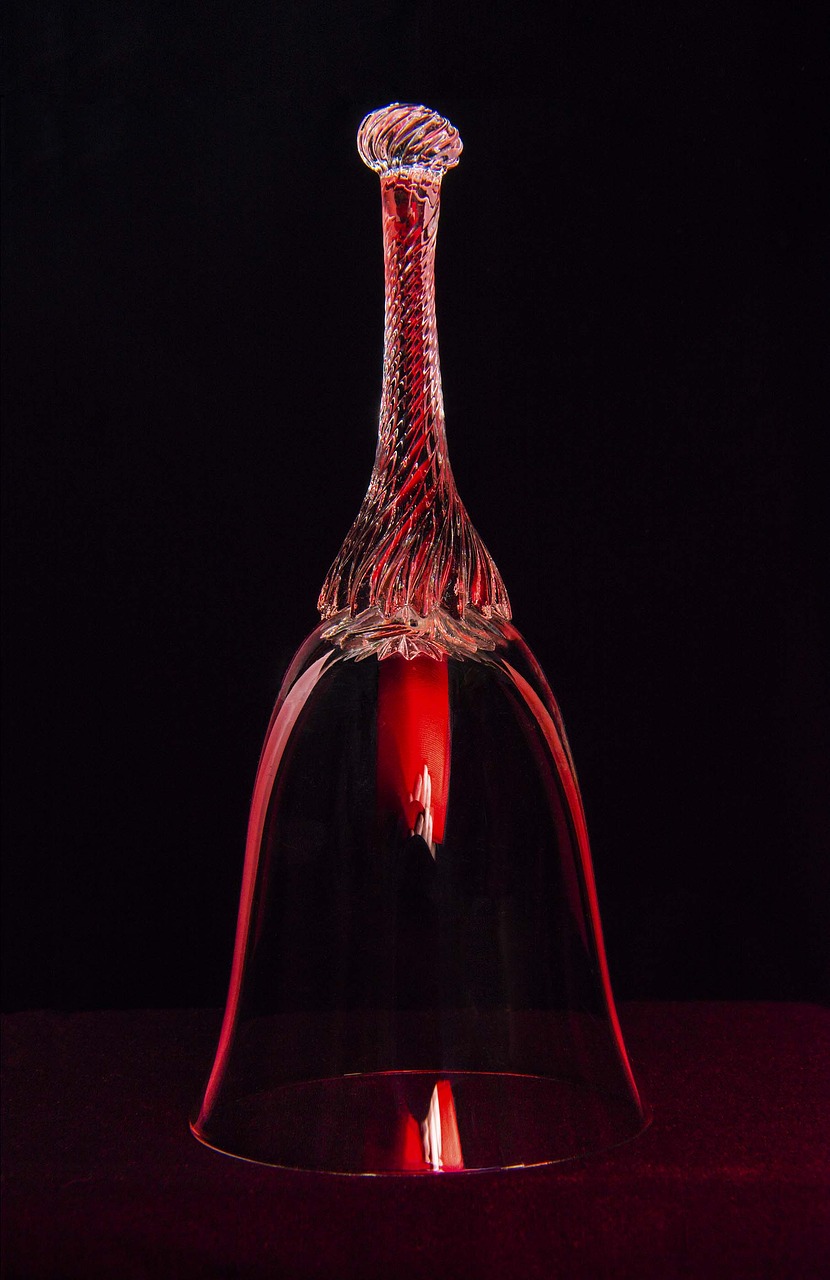 glass red glass wineglass free photo