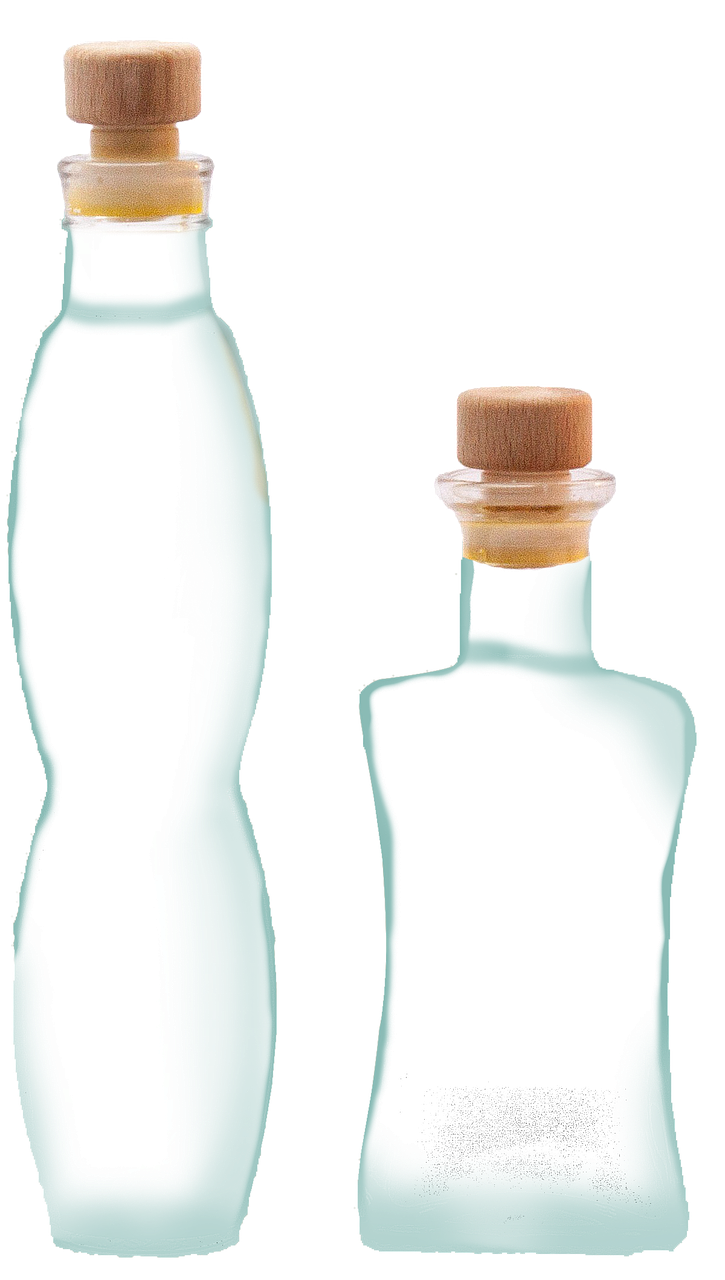 glass bottle transparent free photo