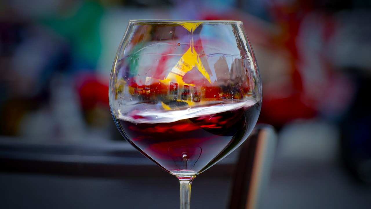 glass wine alcohol free photo