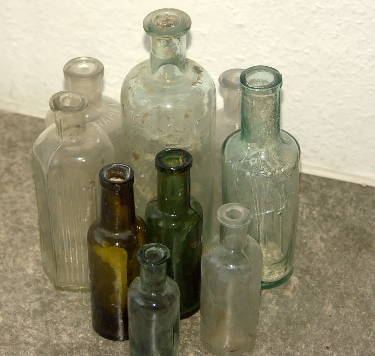 glass  bottle  container free photo