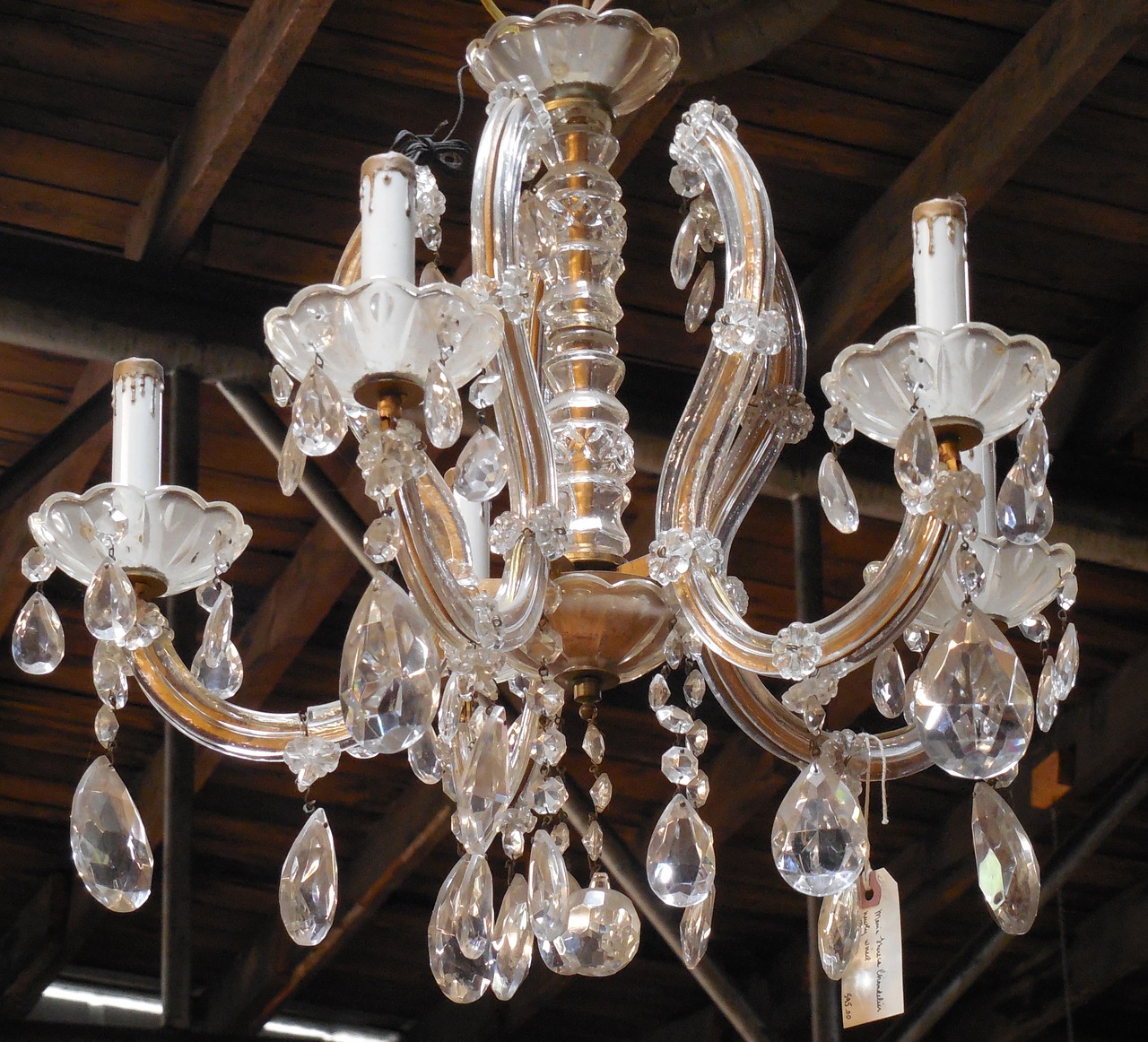 glass chandelier lights free photo