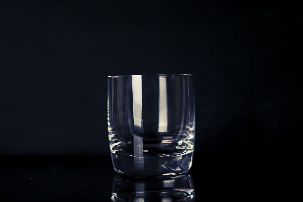 glass empty drink free photo