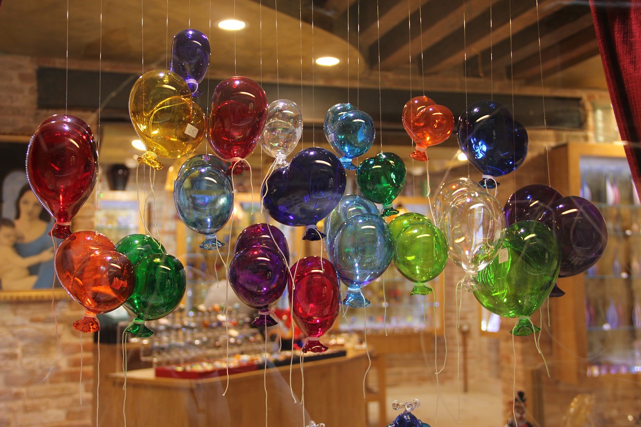 glass blowing glass balloons free photo