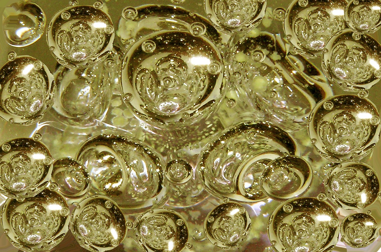 glass bubble design decoration free photo
