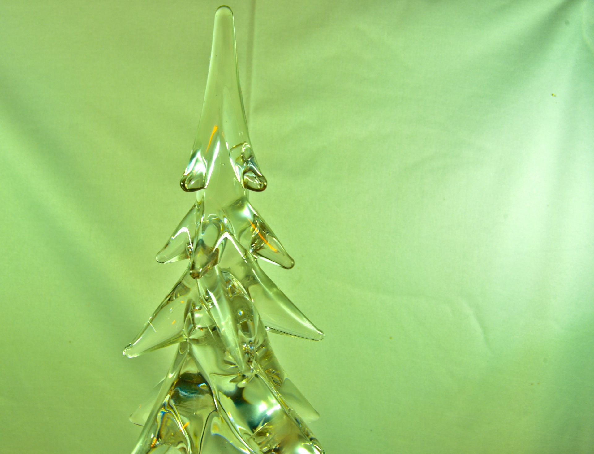 glass christmas tree free photo