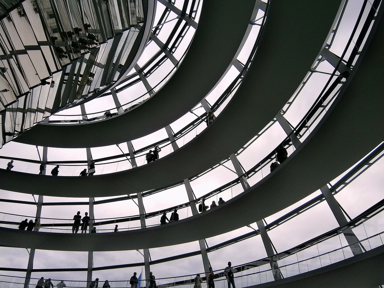 glass dome berlin reichstag free photo