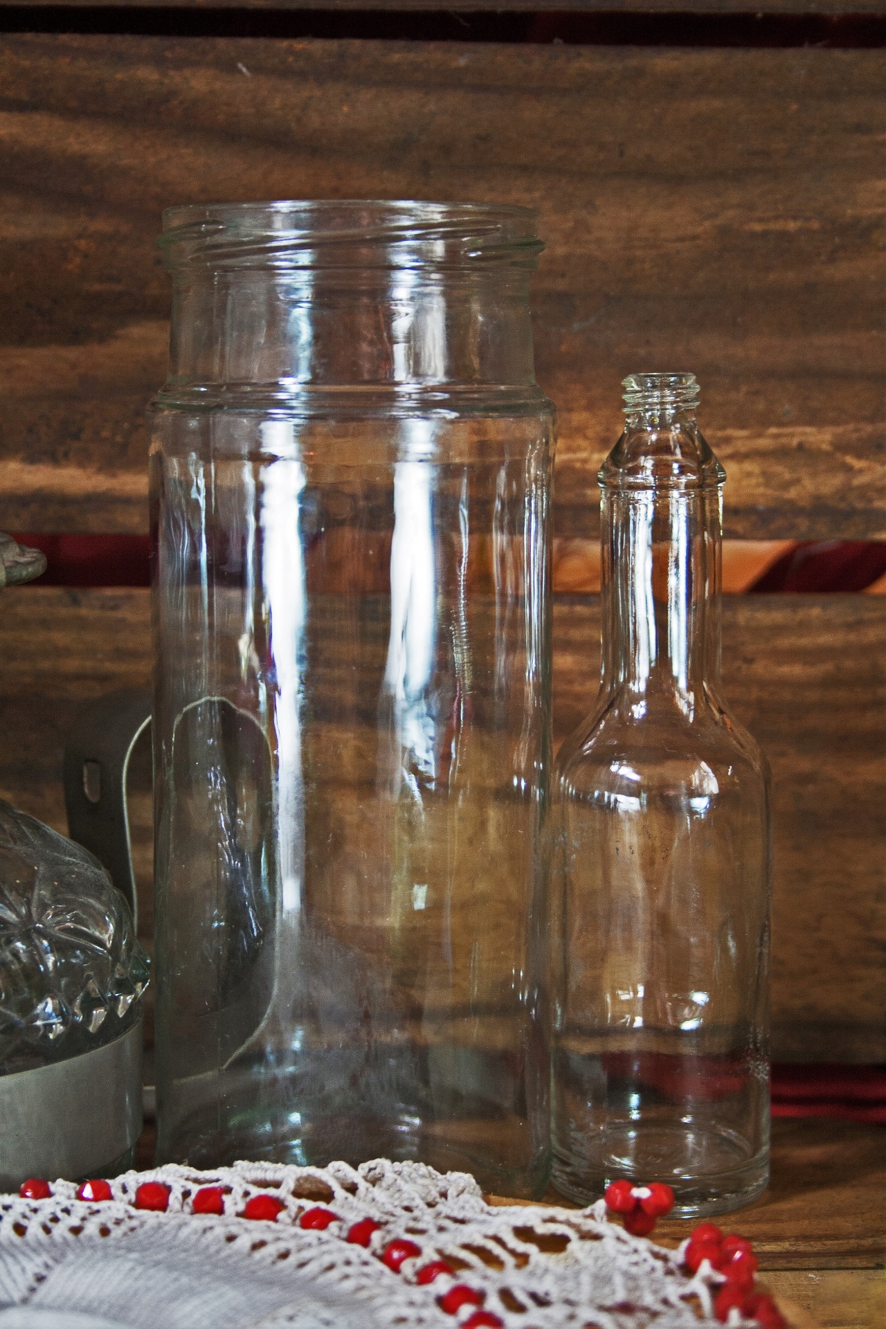 bottles jars glass free photo