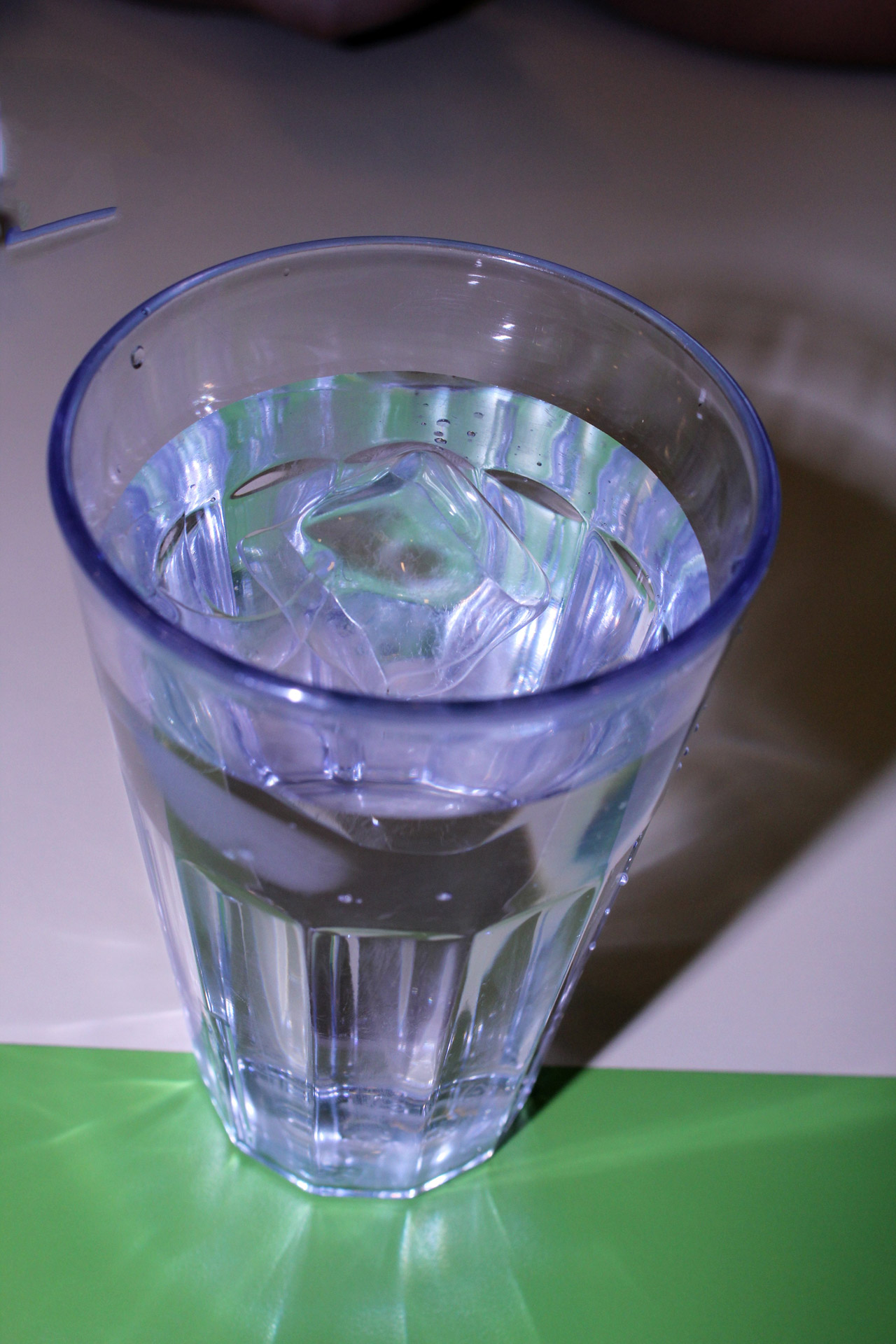 water glass of water water with ice free photo