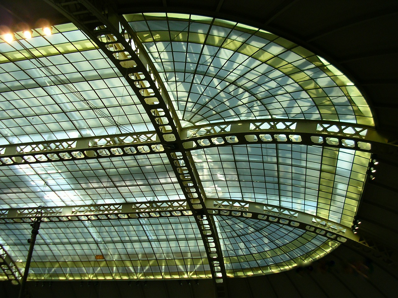 glass roof museum glass free photo