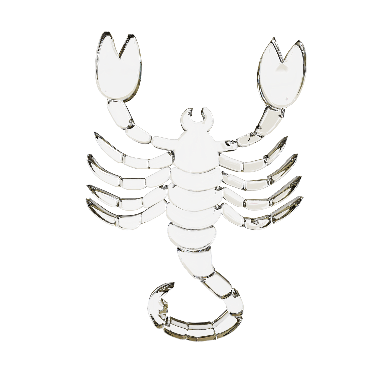 glass signs of the zodiac scorpion horoscope free photo