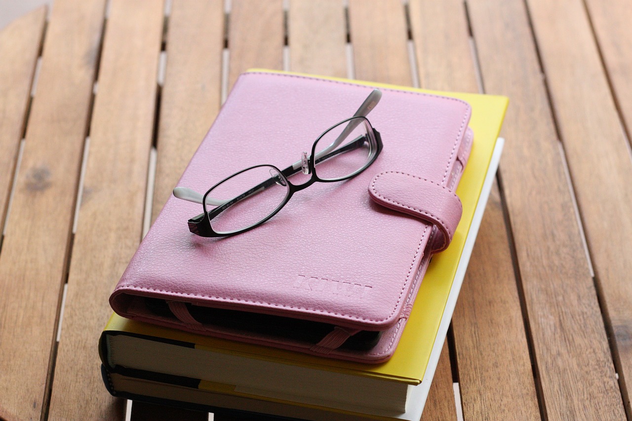 glasses tablet book free photo