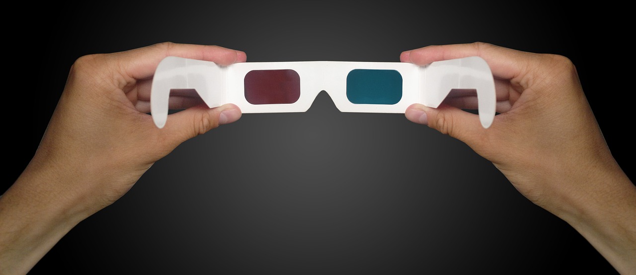 glasses stereoscopic 3d 3d cinema free photo