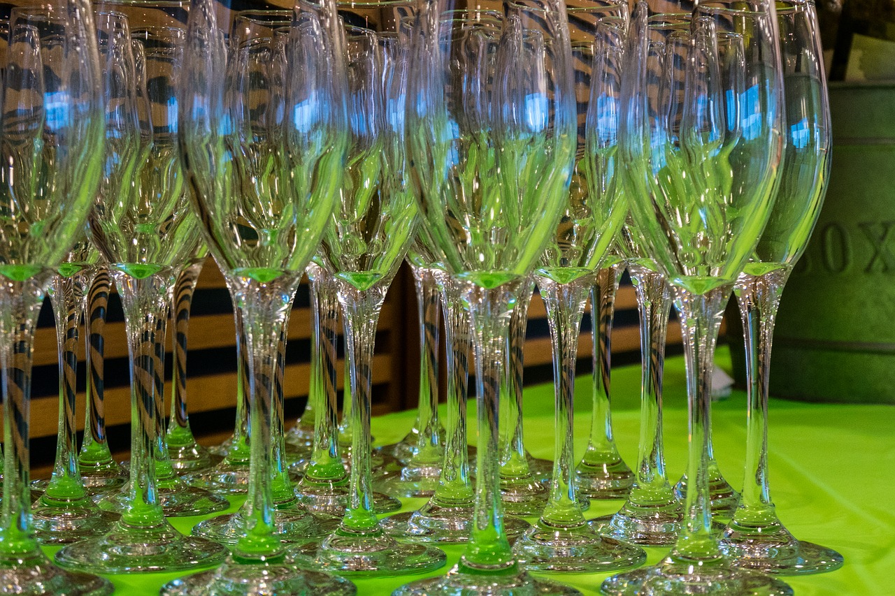 glasses  champagne  celebration free photo