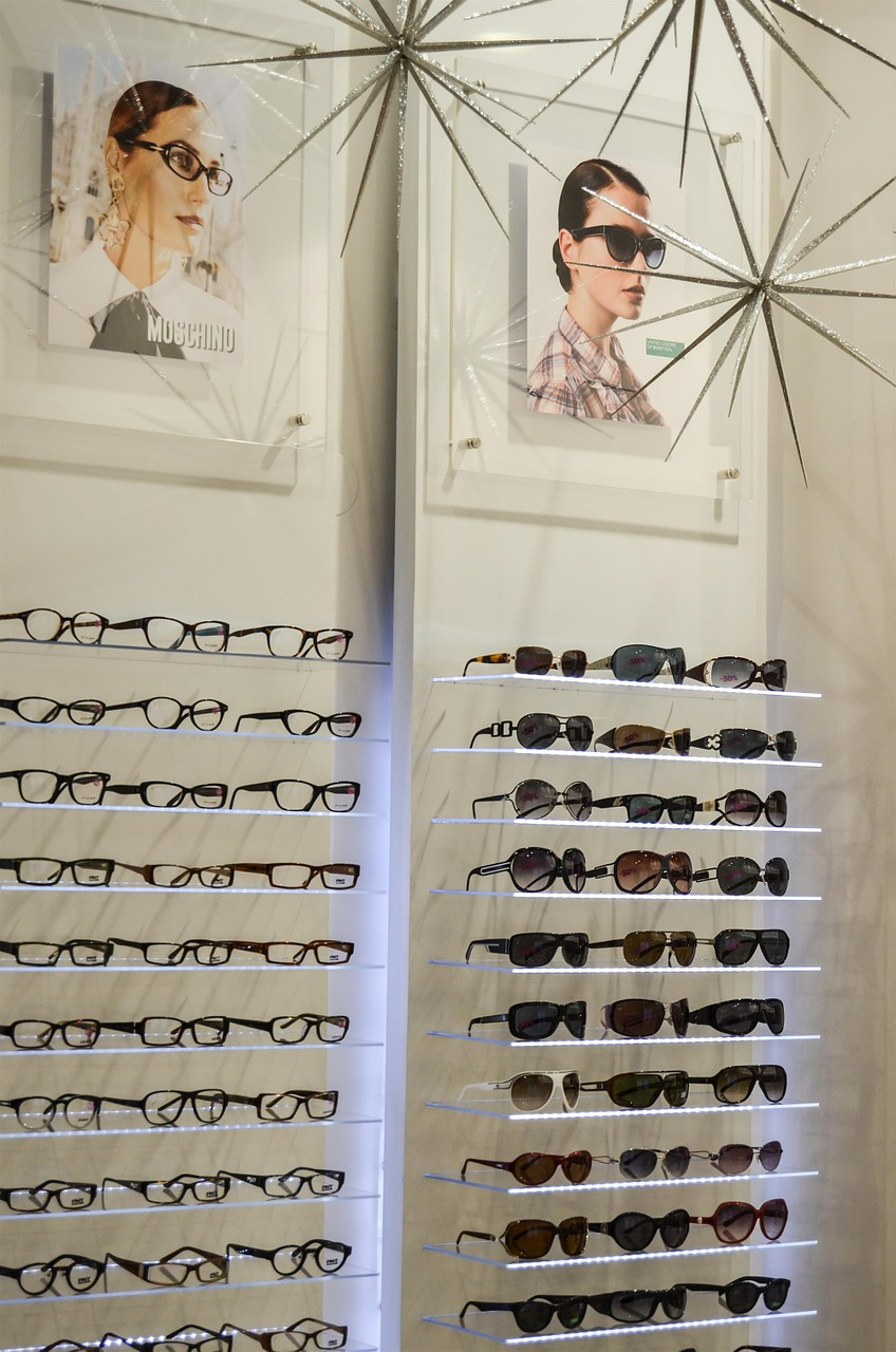 glasses optician exhibition free photo