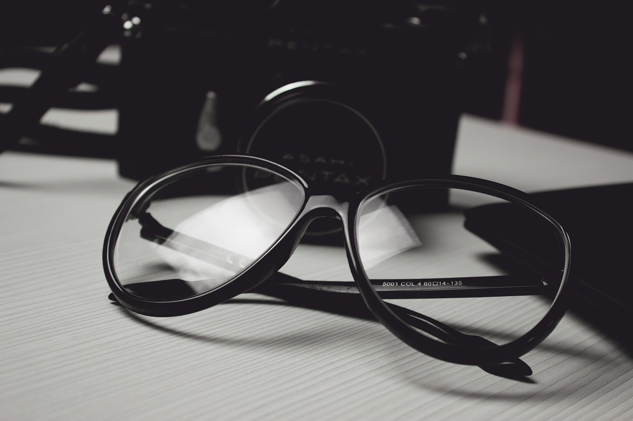 glasses office business free photo