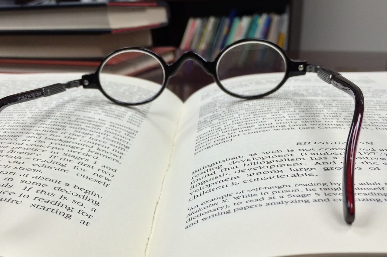 glasses office reading free photo