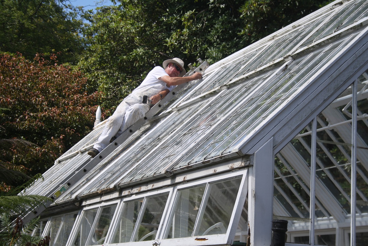 glasshouse cultivate countryside free photo