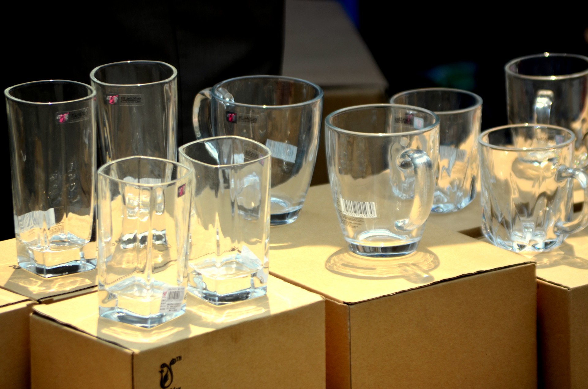 glassware business for sale free photo