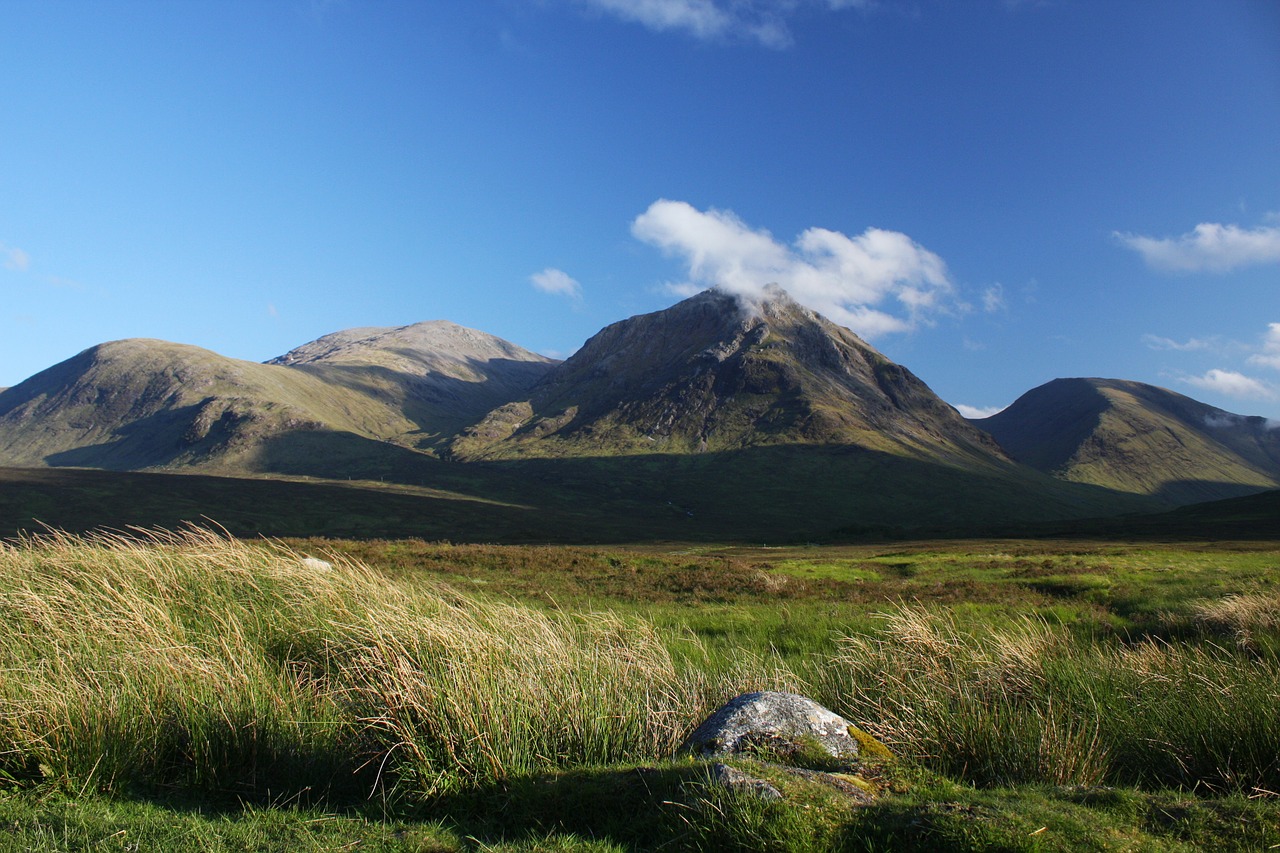 glen coe scotland mountain free photo