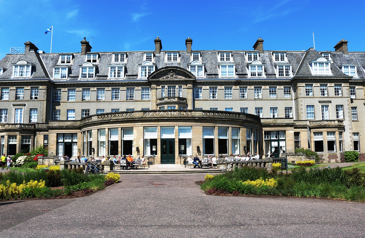 gleneagles hotel  scotland  hotel free photo