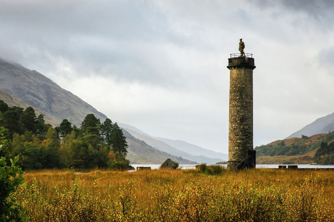glenfinnan monument scotland free photo