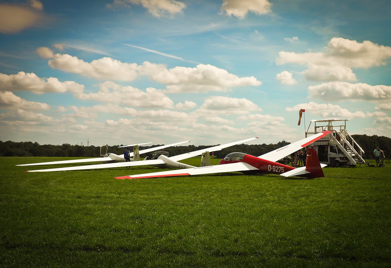 glider fly aircraft free photo