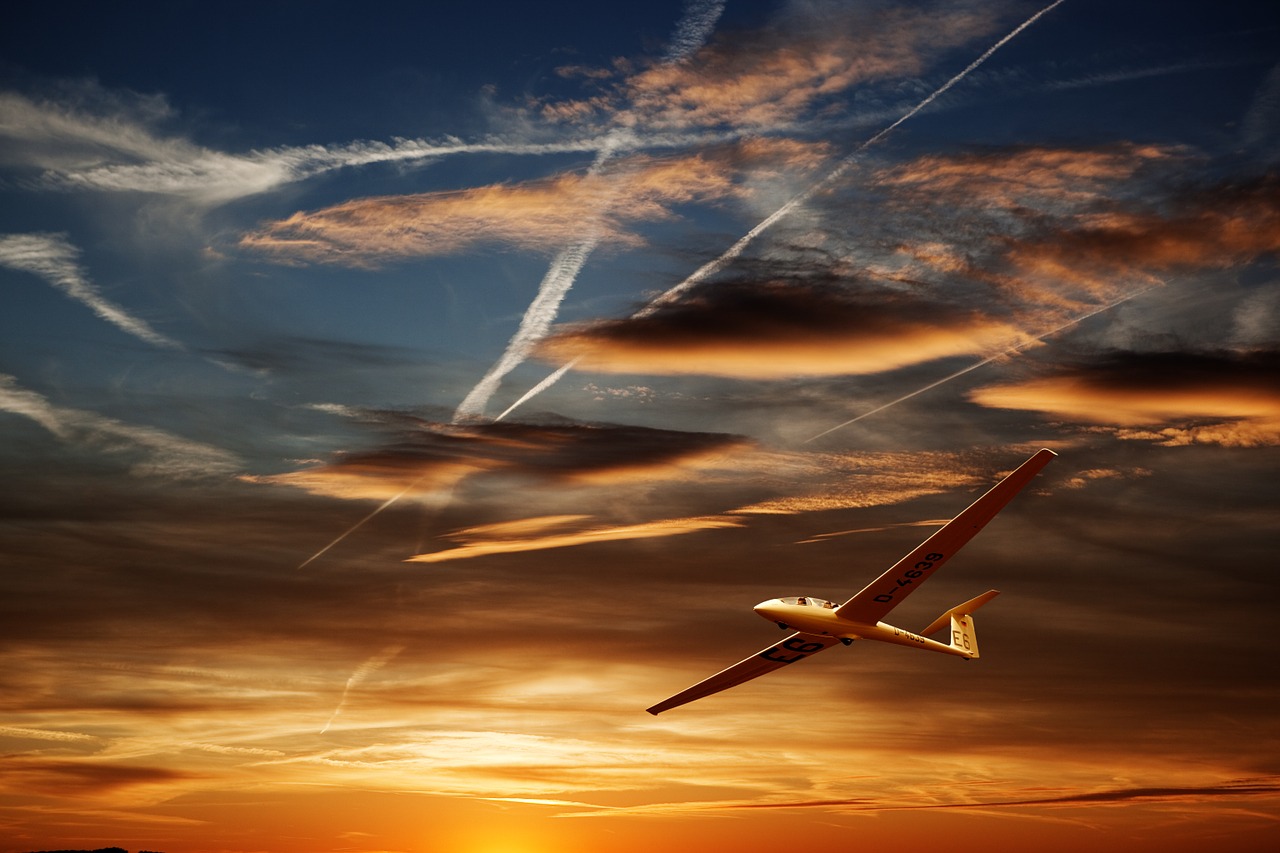 Download free photo of Glider,glide,landing,thermals,updraft - from ...