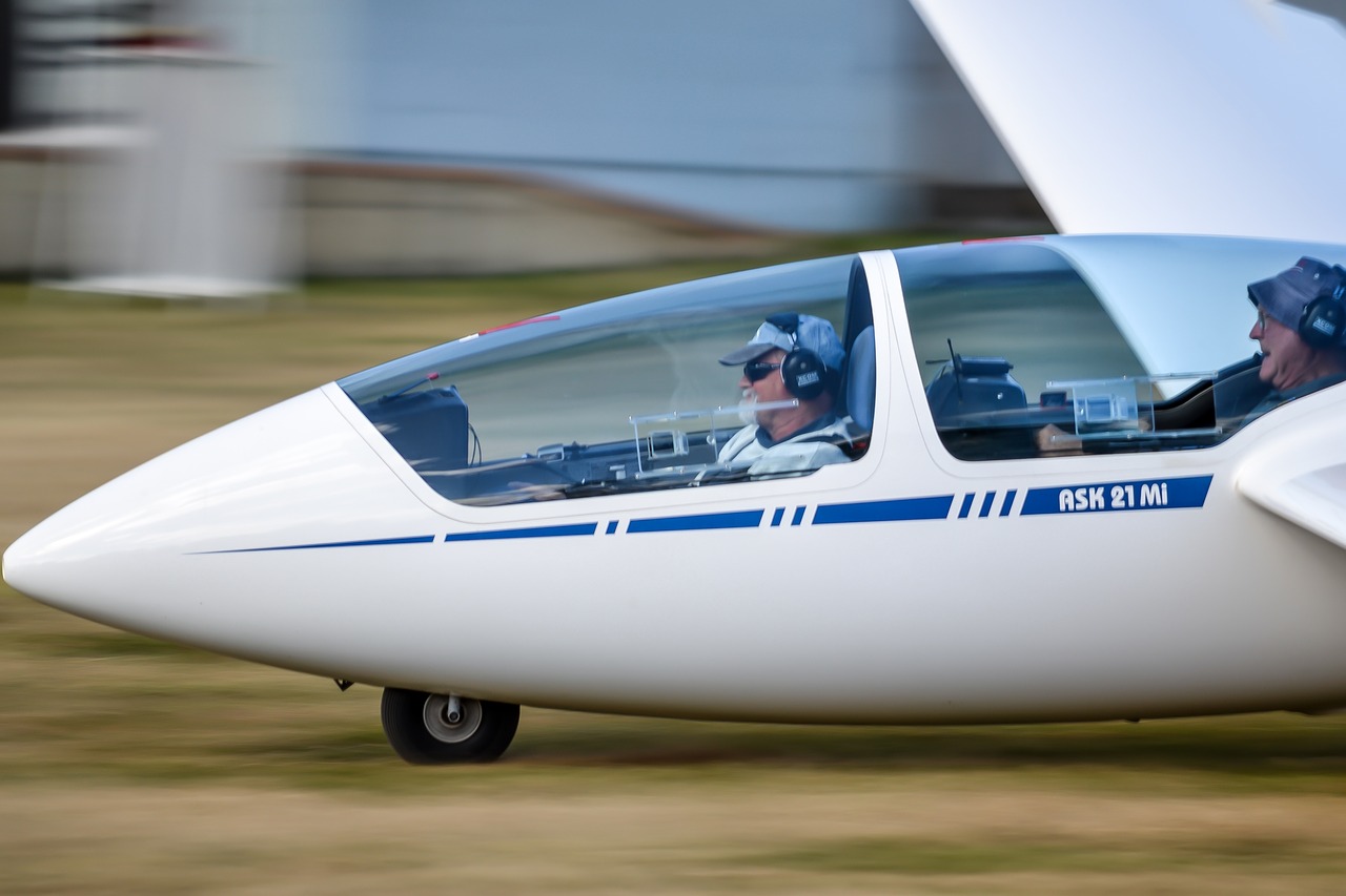 glider light aircraft flight free photo