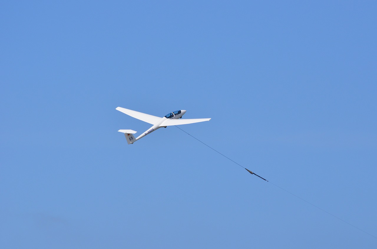 glider air aircraft free photo