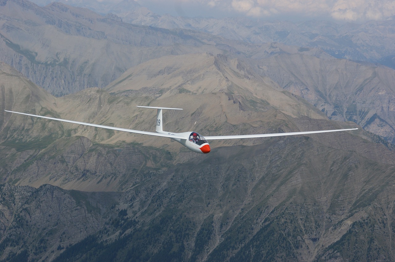 glider pilot aircraft sport aircraft free photo