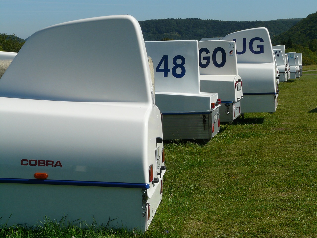 glider transportanhänger trailers gliding free photo
